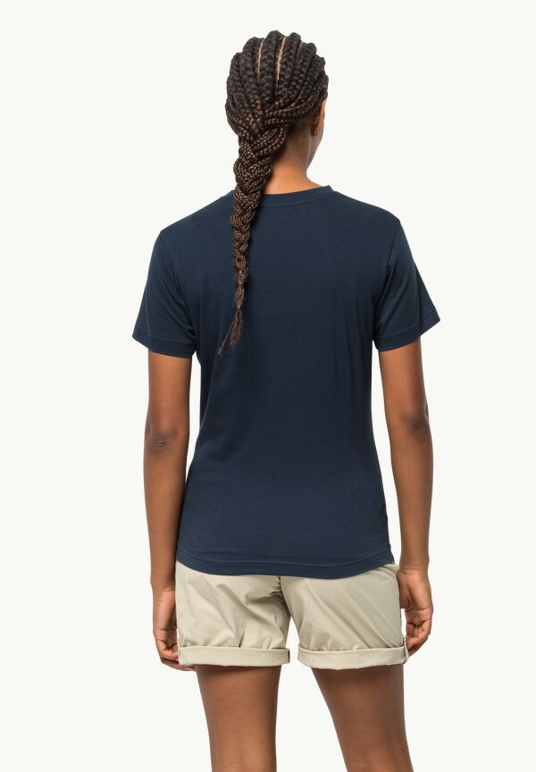 WOLFSKIN FLORELL Women\'s W T XL blue cotton organic - JACK T-shirt night - BOX –