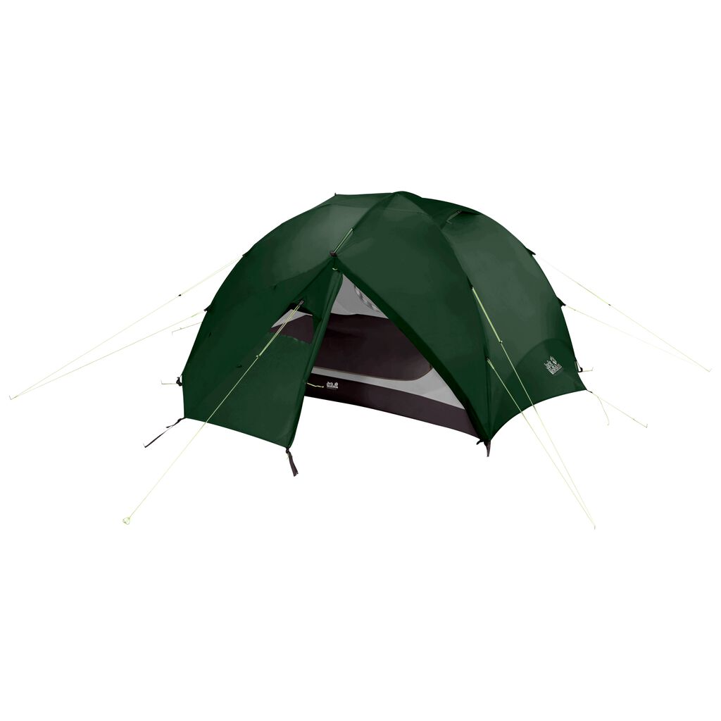Twee graden hoed bitter YELLOWSTONE III VENT - mountain green ONE SIZE - Dome tent 3 persons – JACK  WOLFSKIN