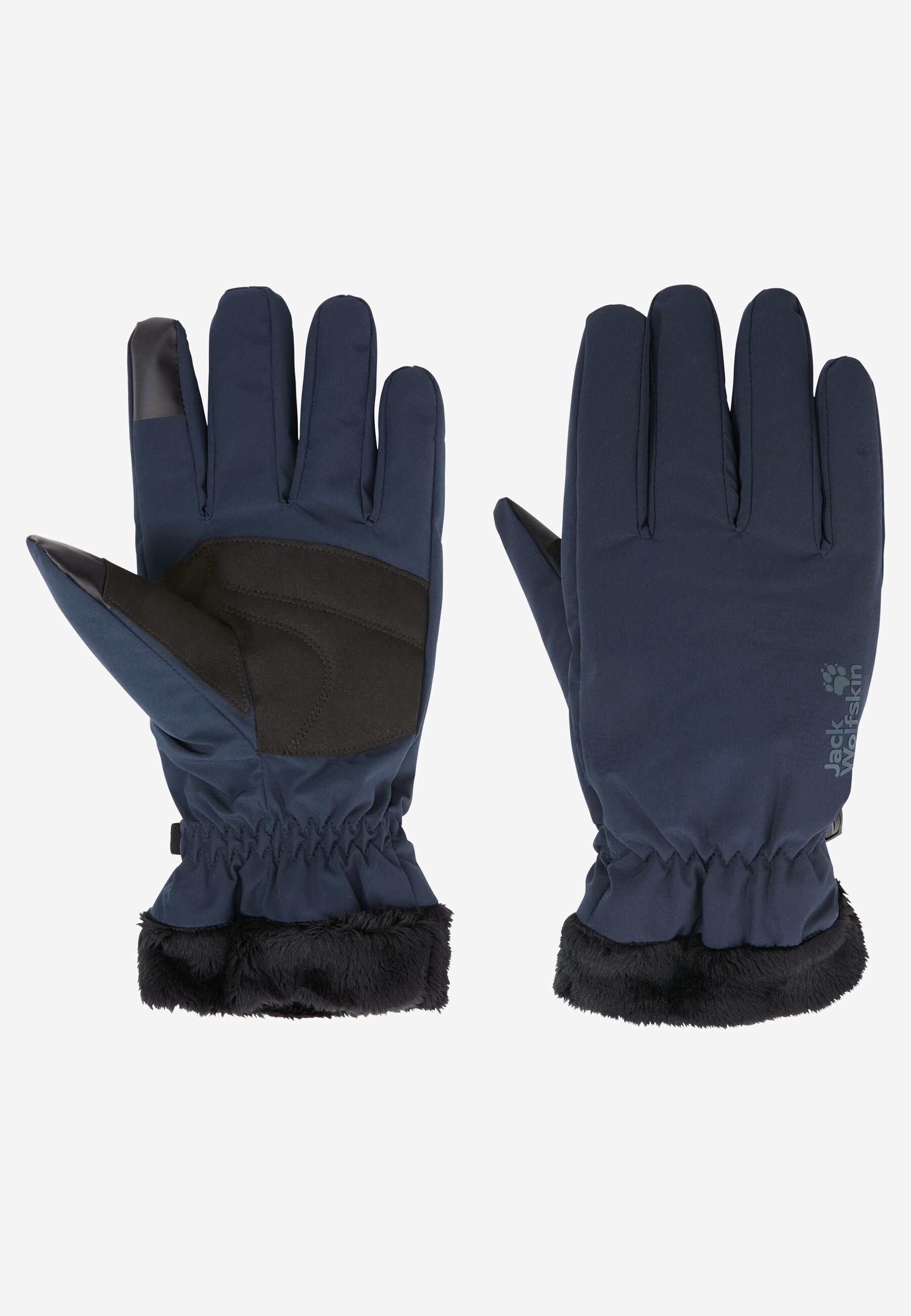 HIGHLOFT GLOVE W night blue S Women's windproof gloves Women's