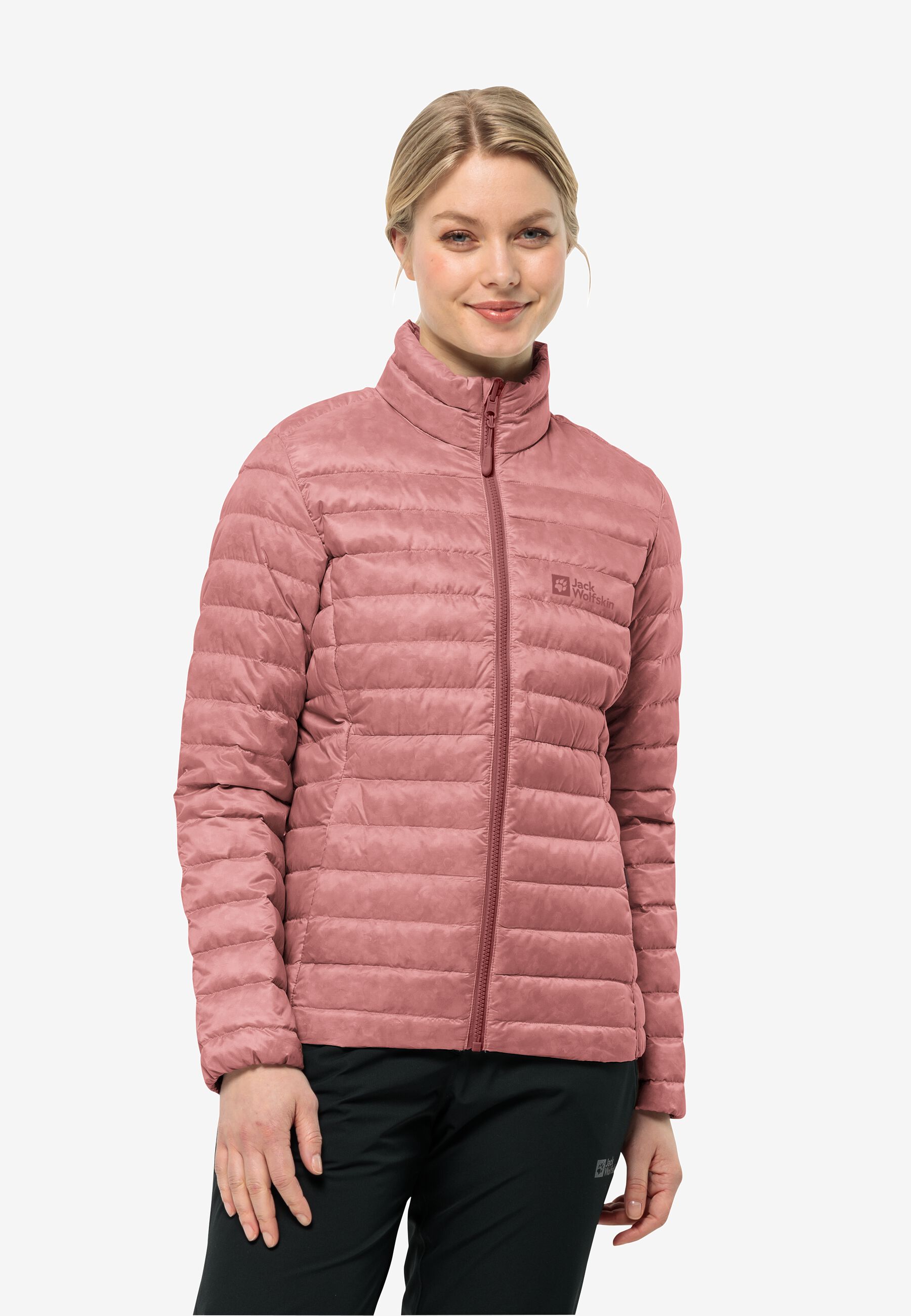 PILVI DOWN JKT W RDS mineral red XXL Women's down jacket