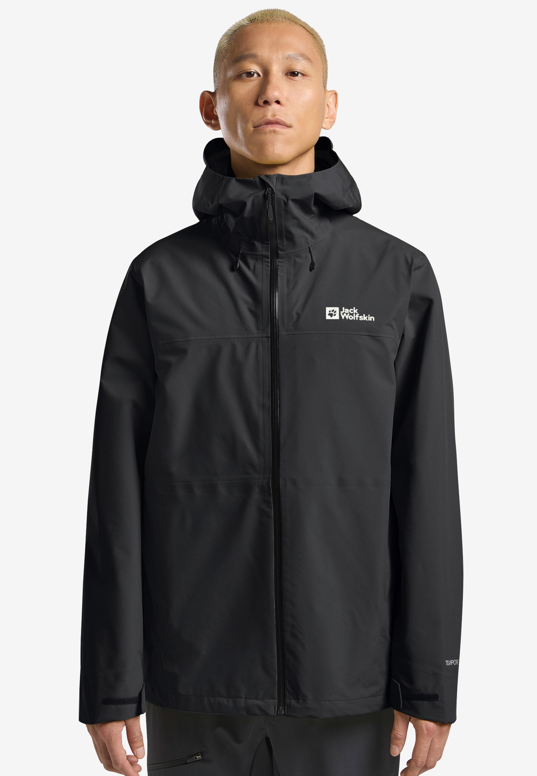 HIGHEST PEAK 3L JKT M black XXL Men's rain jacket Men's rain