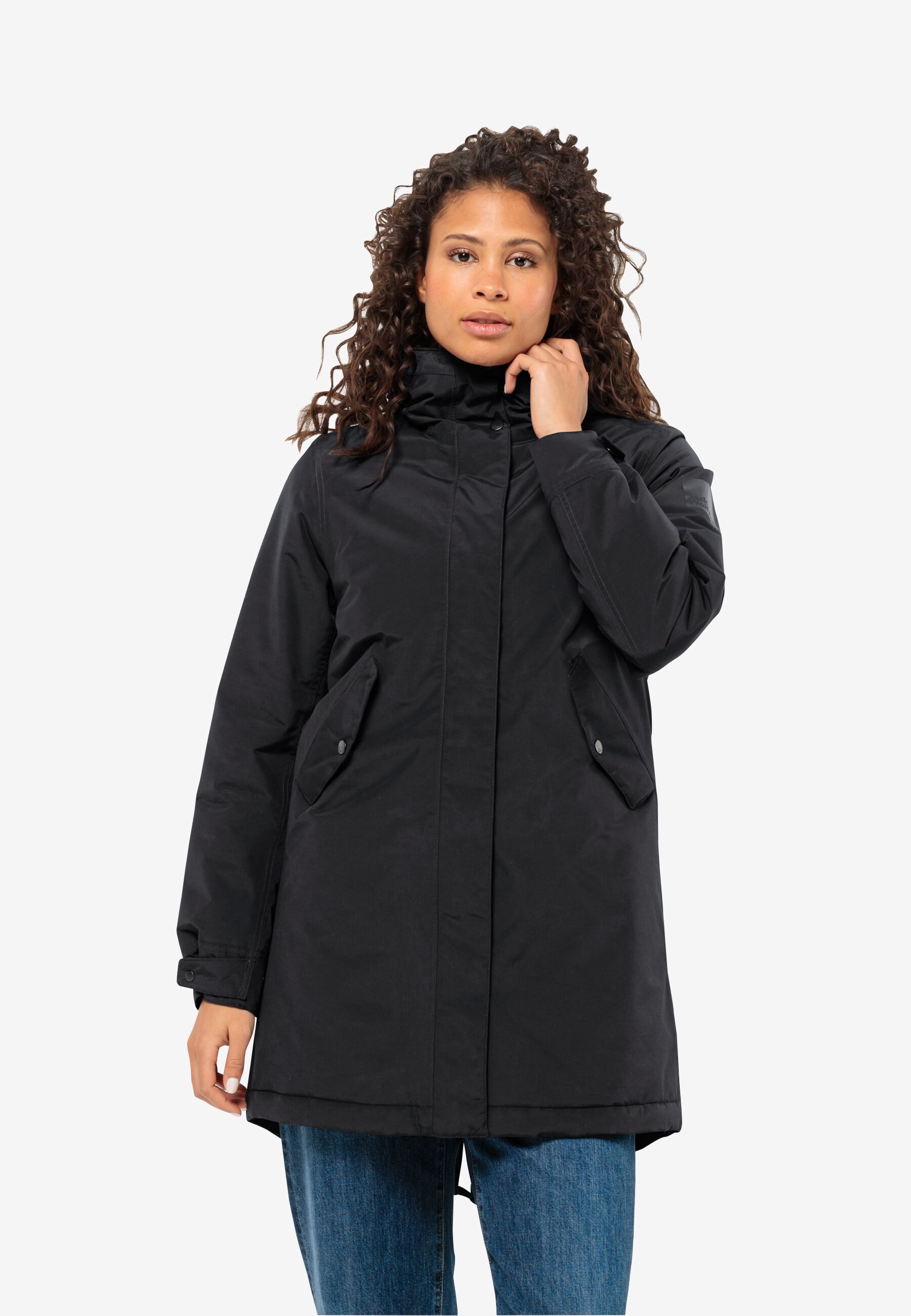 TALFORST PARKA W black L Women's waterproof winter coat