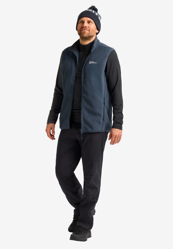 Mouwloze fleece sport vesten oranje voor heren | Fun en Feest Mouwloze fleece sport vesten oranje voor heren | Fun en Feest