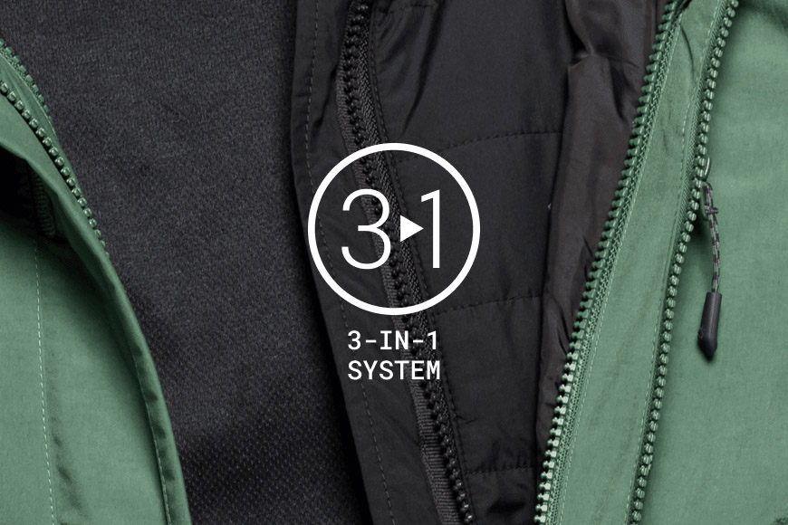 3IN1 SYSTEM JACK WOLFSKIN