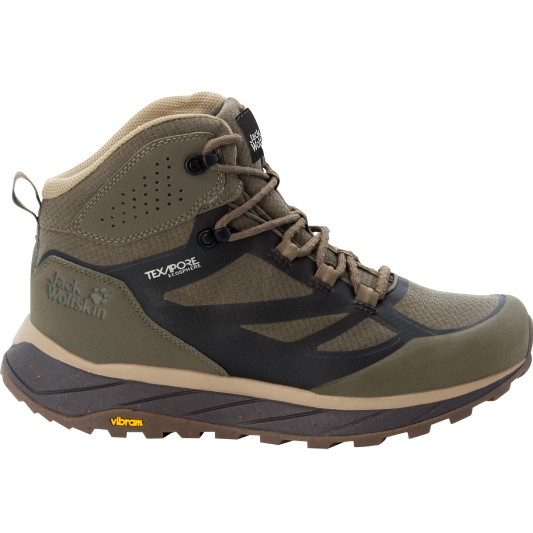 Jack Wolfskin Terraventure Texapore Mid Womens Shoes - dark maroon | BIKE24