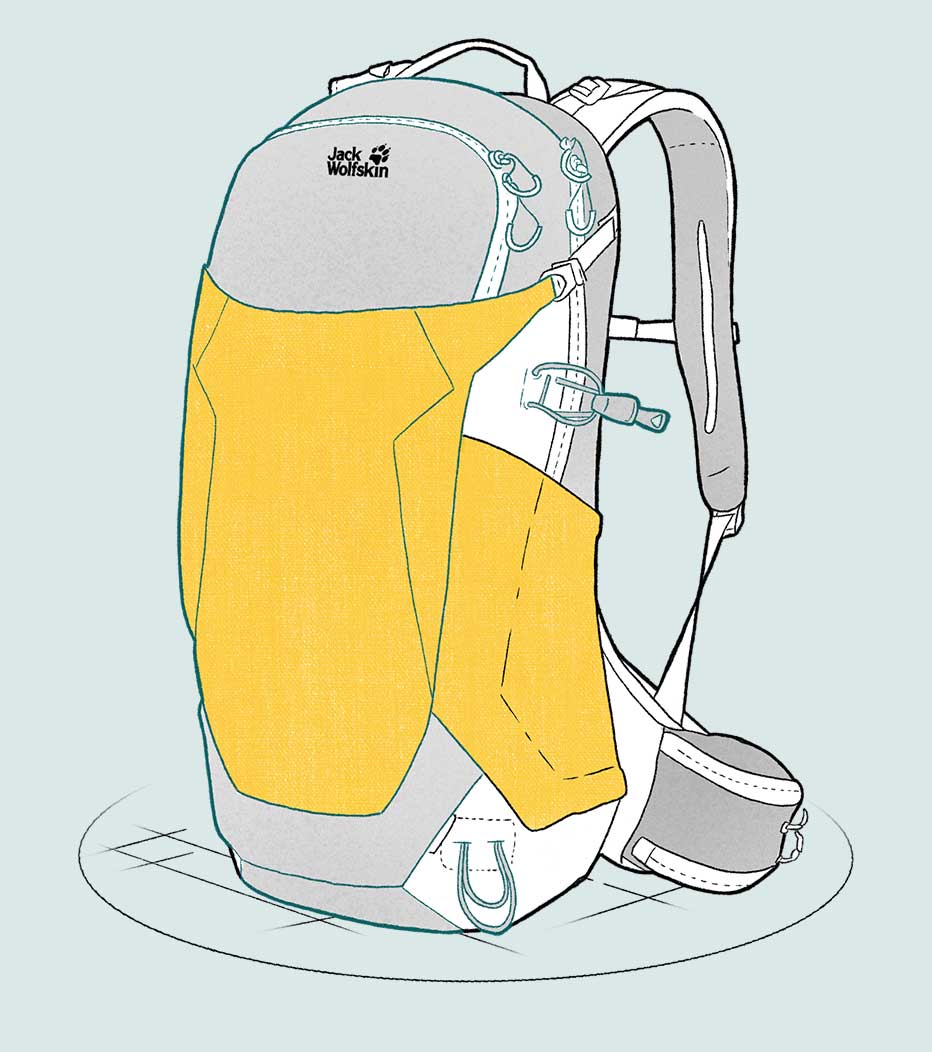 jack wolfskin bagpack