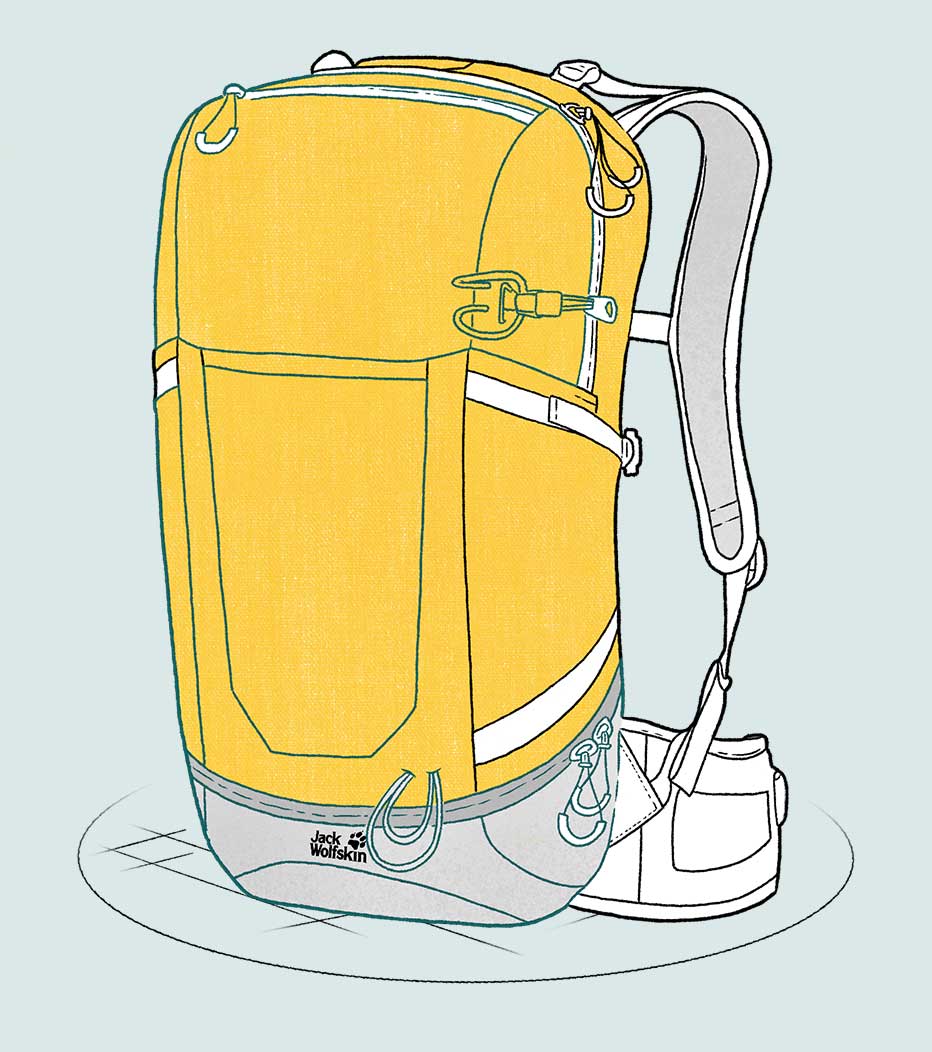 jack wolfskin bagpack