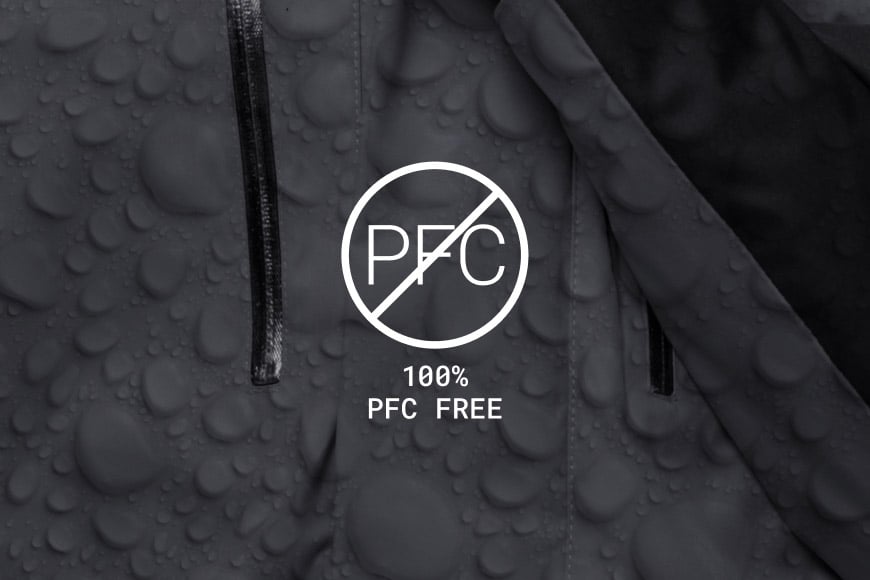 100% PFC-free banner