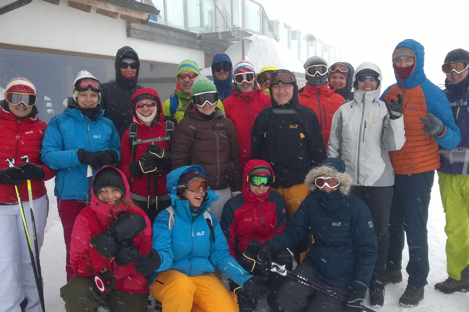 Skiing and snowboarding 2015 in Zell am See (Austria)