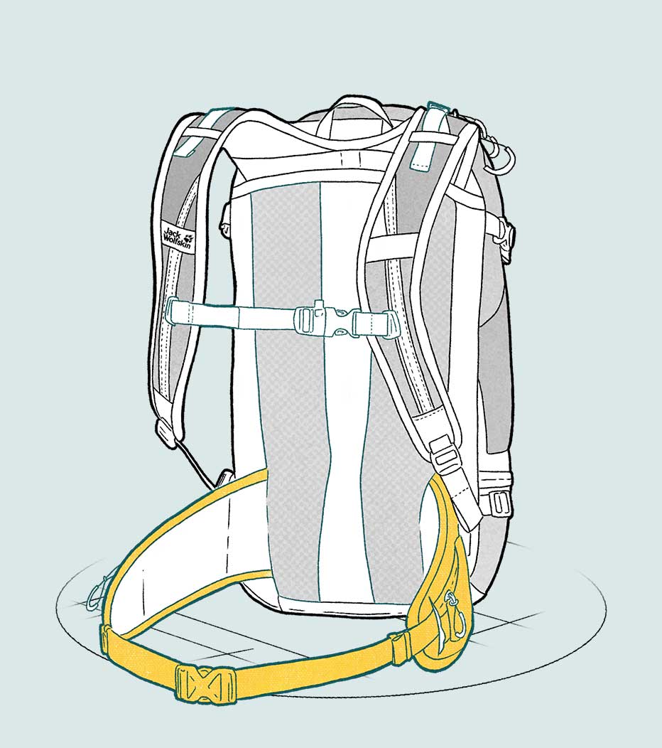 jack wolfskin bagpack